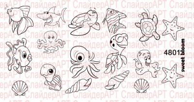 Слайдер-трафарет Sweet Bloom 4801