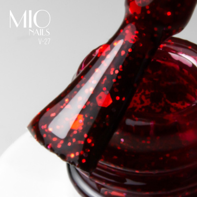 MIO Nails Гель-лак Основная палитра V-27 Страсть 8 мл.