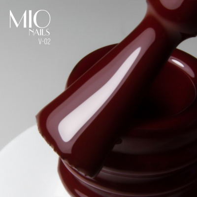 MIO Nails Гель-лак Основная палитра V-02 Спелая черешня 8 мл.