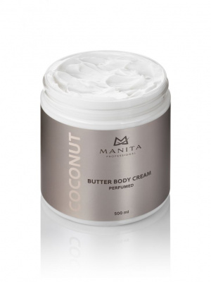 MANITA Professional  Крем-баттер для тела BUTTER BODY CREAM COCONUT 500 мл.