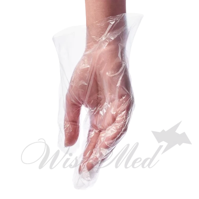 Перчатки полиэтиленовые размер L Прозрачные 100 шт./уп.