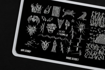 Go Stamp Пластина для стемпинга 257 Dark Secret