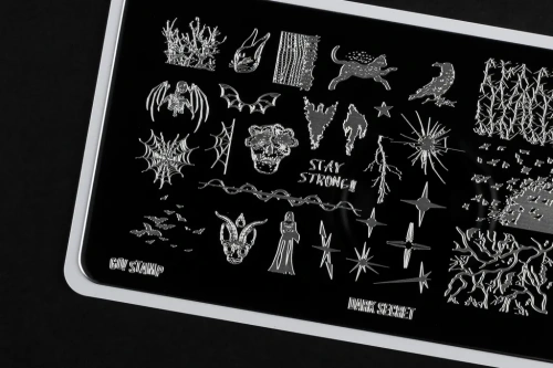 Go Stamp Пластина для стемпинга 257 Dark Secret