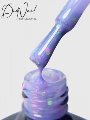 DidNail Professional Камуфлирующая база с поталью Hard Party Base 10 мл. HPB#11