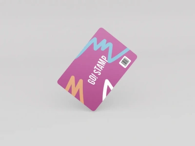 Go Stamp Скрапер для стемпинга средней жесткости 85 мм.