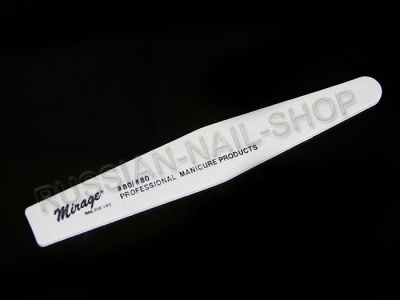 Пилка Mirage ромб, белая (80/80) MDW 80-80