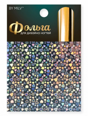 MILV Фольга для дизайна ногтей голография 13 162,5 см. MILV Фольга для дизайна ногтей голография 13 162,5 см.