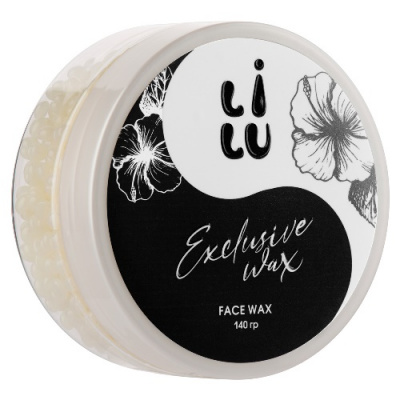 LILU Воск полимерный для лица в банке Exclusive Wax 140 гр. Белый 01-1140 (02) LILU Воск полимерный для лица в банке Exclusive Wax 140 гр. Белый 01-1140 (02)