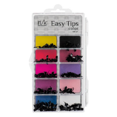 IRISK Типсы френч в боксе Easy Tips 100 шт. Черные Т614-01 (01) IRISK Типсы френч в боксе Easy Tips 100 шт. Черные Т614-01 (01)