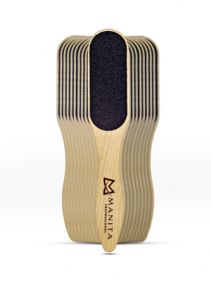 MANITA Professional Педикюрная терка Одноразовая 60/120 грит широкая