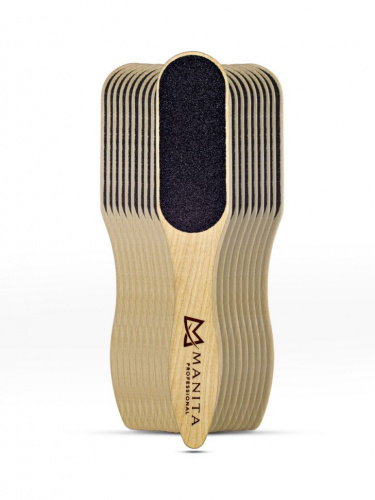 MANITA Professional Педикюрная терка Одноразовая 60/120 грит широкая