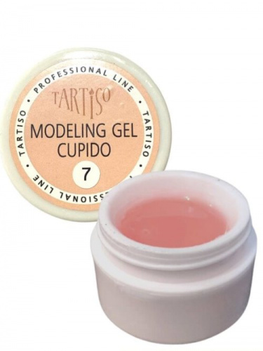 TARTISO CUPIDO UV Гель 07 теплый розовый 15 гр. GTC-07
