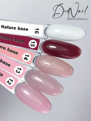 DidNail Professional Цветная камуфлирующая база Nature Base 10 мл. NB#15 DidNail Professional Цветная камуфлирующая база Nature Base 10 мл. NB#15