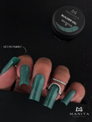 MANITA Professional Гель светоотражающий BUILDER GEL REFLECTIVE №12 15 мл.