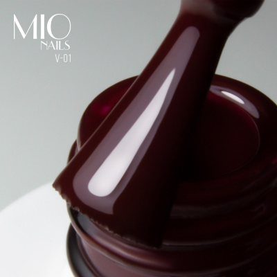 MIO Nails Гель-лак Основная палитра V-01 Марсала 8 мл.