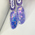 Patrisa Nail Гель для дизайна с глиттером KOREAN GEL Violet 5 гр. AE103
