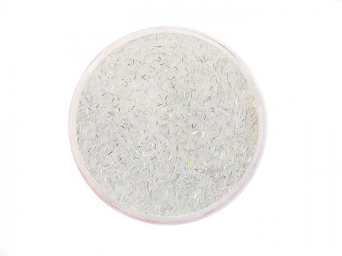 Акриловая пудра Justnail Y1EZ968A Glittering Silver 15 гр.