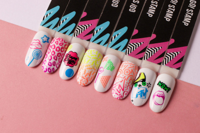 Go Stamp Пластина для стемпинга 022 90s