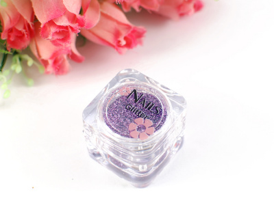 Глиттер Nails квадр.банка Y1BV046