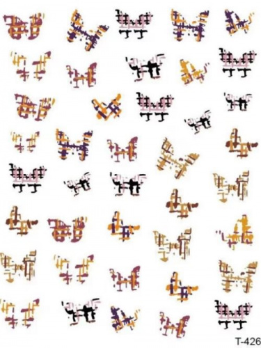 Наклейки Tartiso T426 Бабочки Наклейки Tartiso T426 Бабочки