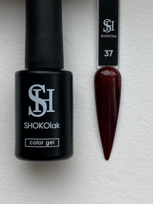 SHOKOlak гель-лак GEL POLISH sparkle №37 10 мл.