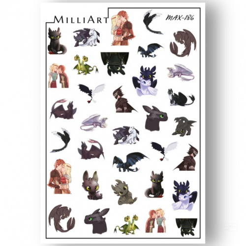 Слайдер-дизайн MILLIART NAILS MAX-186