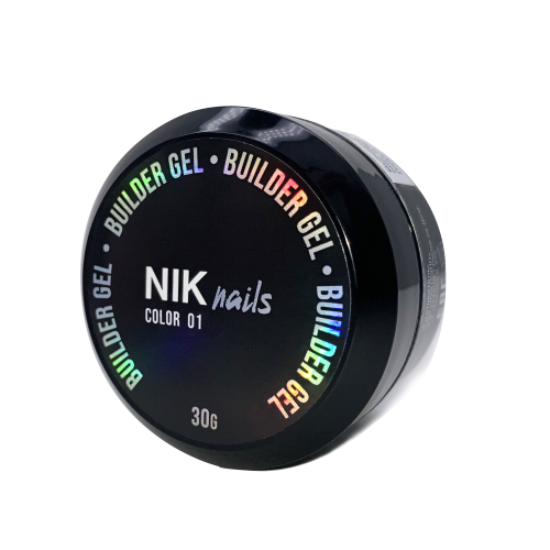 NIK nails Гель для наращивания Builder Gel 01 30 г.