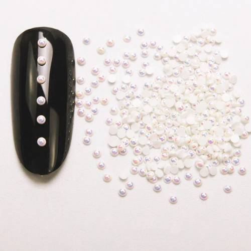 Дизайн Жемчуг AB №2 Белый перламутр