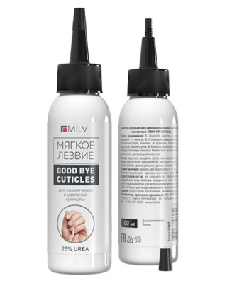 MILV Кератогель с мочевиной для рук GOOD BYE CUTICLES 100 мл.