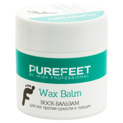 IRISK Воск-бальзам для стоп против сухости и трещин PureFeet Wax Balm 50 мл. С420-01 (01)