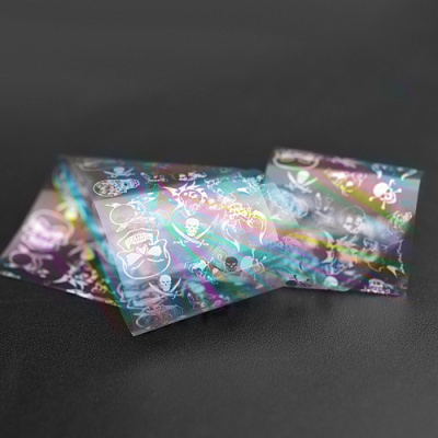 Фольга для литья 76 Голография пираты Patrisa Nail NG65