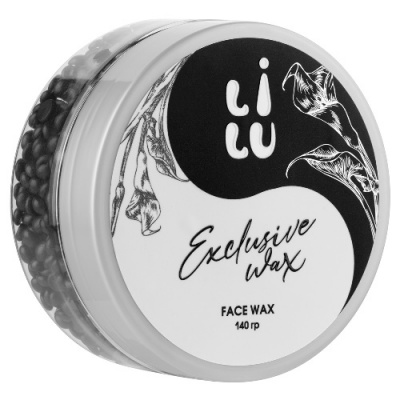LILU Воск полимерный для лица в банке Exclusive Wax 140 гр. Черный 01-1140 (01) LILU Воск полимерный для лица в банке Exclusive Wax 140 гр. Черный 01-1140 (01)