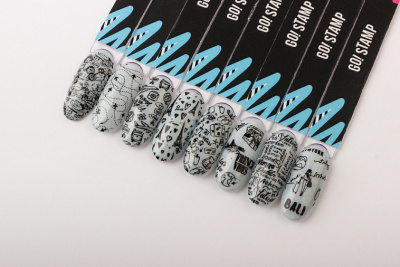 Go Stamp Пластина для стемпинга 088 World Tour