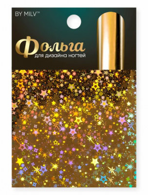 MILV Фольга для дизайна ногтей голография 09 162,5 см.