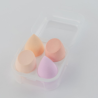 EVABOND Набор спонжей для макияжа 4 шт. В309-05