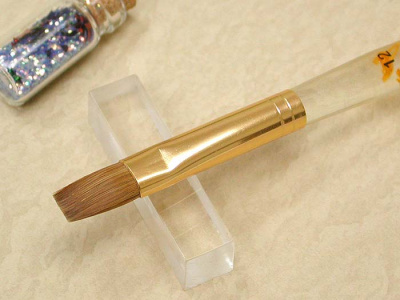 Кисть для геля P.C. Flower Flat 12 (Y1AJ12) Кисть для геля P.C. Flower Flat 12 (Y1AJ12)