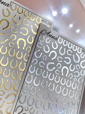 Слайдер-дизайн MilliArt Nails Металл MTL-260