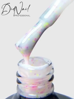 DidNail Professional Камуфлирующая база с поталью Hard Party Base 10 мл. HPB#7