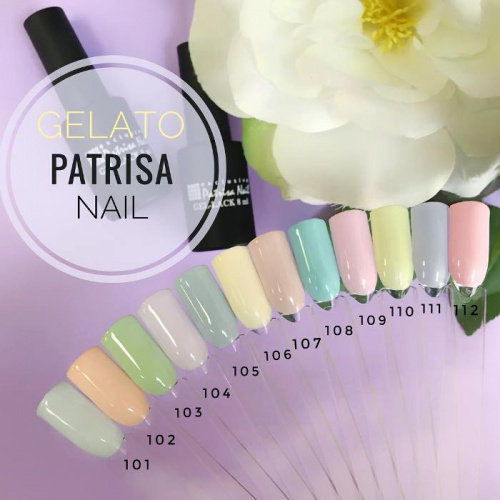 Patrisa Nail гель-лак Gelato №101 8 мл. GP01