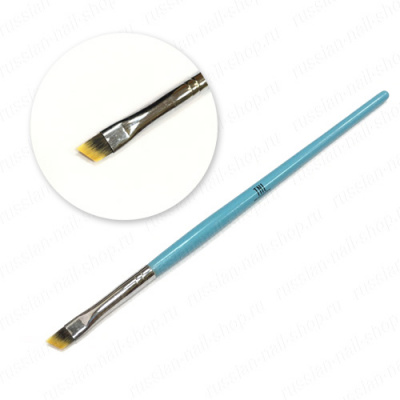 Кисть скошенная для китайской росписи (голубая) TNL Professional 901462 Кисть скошенная для китайской росписи (голубая) TNL Professional 901462