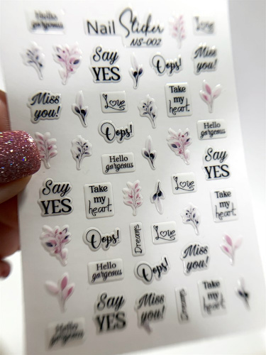 Самоклеящийся стикер на клеевой основе NS-002 Самоклеящийся стикер на клеевой основе NS-002