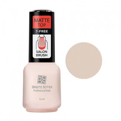 Brigitte Bottier Топовое покрытие для ногтей с матовым эффектом Matte Top 12 мл. TM Brigitte Bottier Топовое покрытие для ногтей с матовым эффектом Matte Top 12 мл. TM