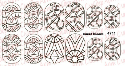 Слайдер-трафарет Sweet Bloom 4711