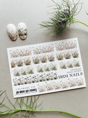 IBDI NAILS Слайдер дизайн COLORFUL 225