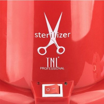 Стерилизатор кварцевый (шариковый) красный TNL Professional 380122