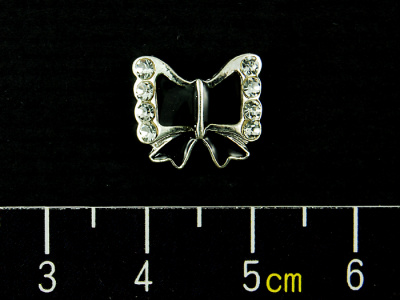 3D украшения Бант большой черный (Y1NO180C) 5 шт./набор