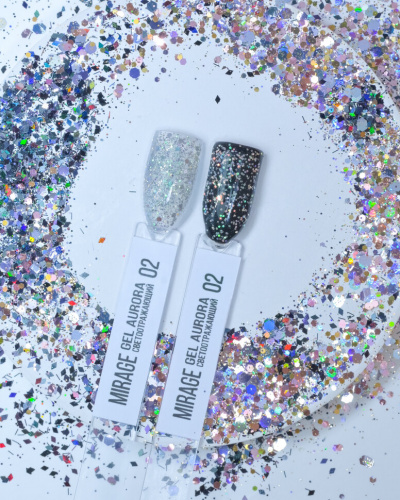 TARTISO UV Гель AURORA светоотражающий №02 15 г.
