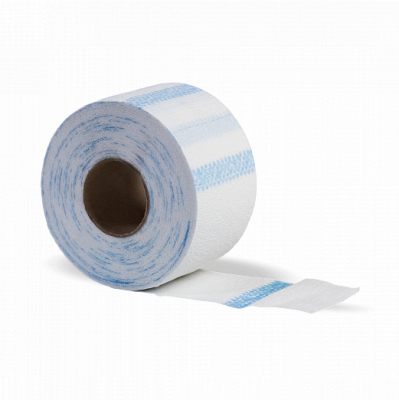 ONE TOUCH Воротнички бумажные перфорированные для парикмахерских работ Стандарт 5 рулонов/100 шт./рулон 06-490