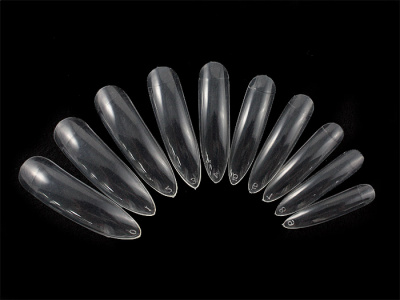 Типсы Justnail (Y1NJ25) Arc прозрачные 50 шт./пакет