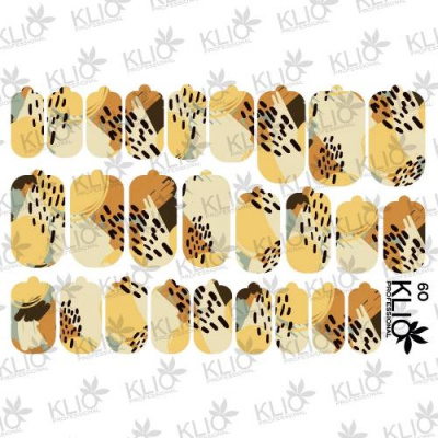 Klio Professional Термопленка DESIGN NAIL WRAPS 60